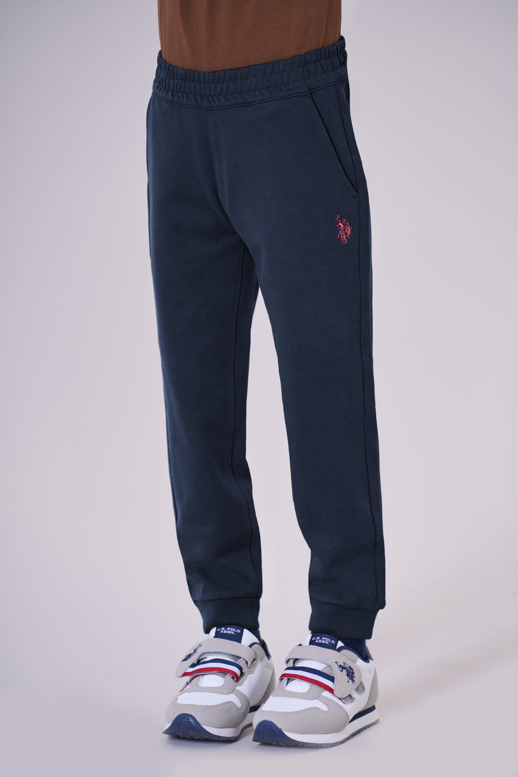 Pantalone sportivo in cotone con logo