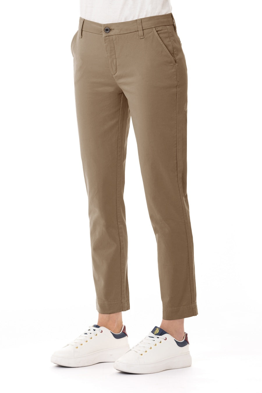 Pantalone chino in cotone stretch U.S. Polo Assn.