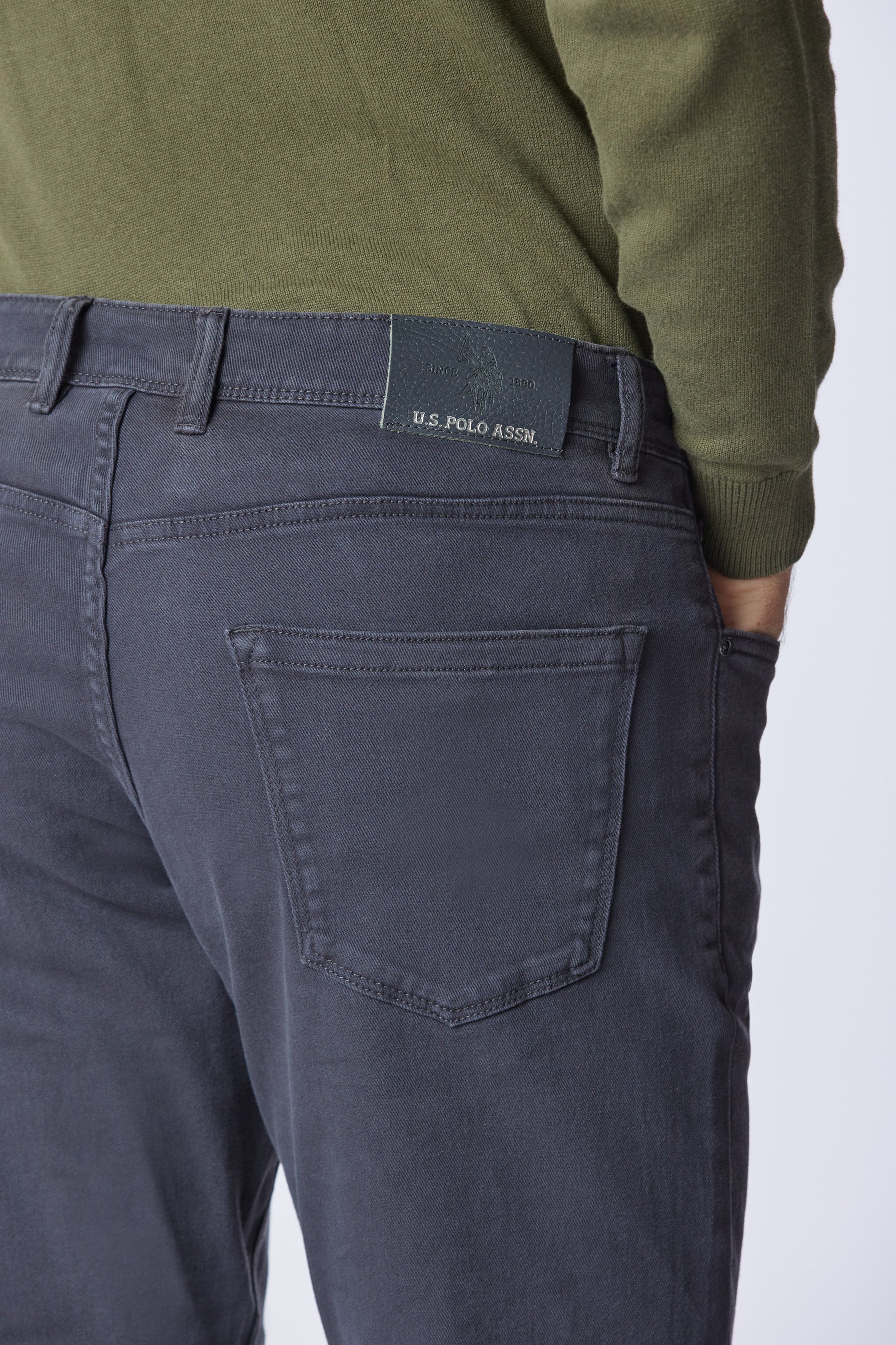 Pantalone denim cinque tasche bull