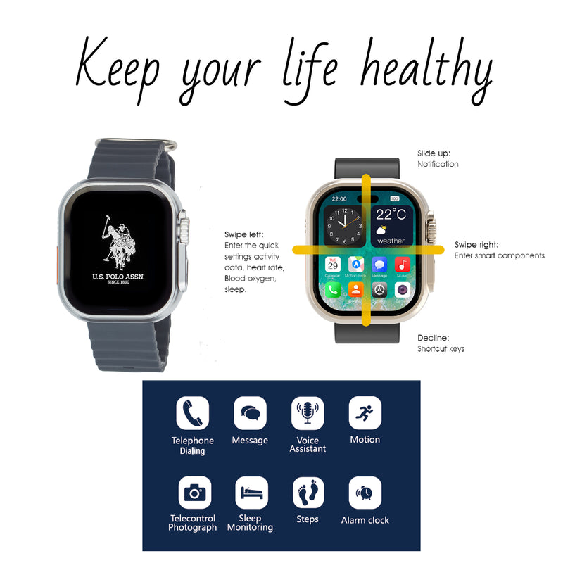 Smartwatch in silicone