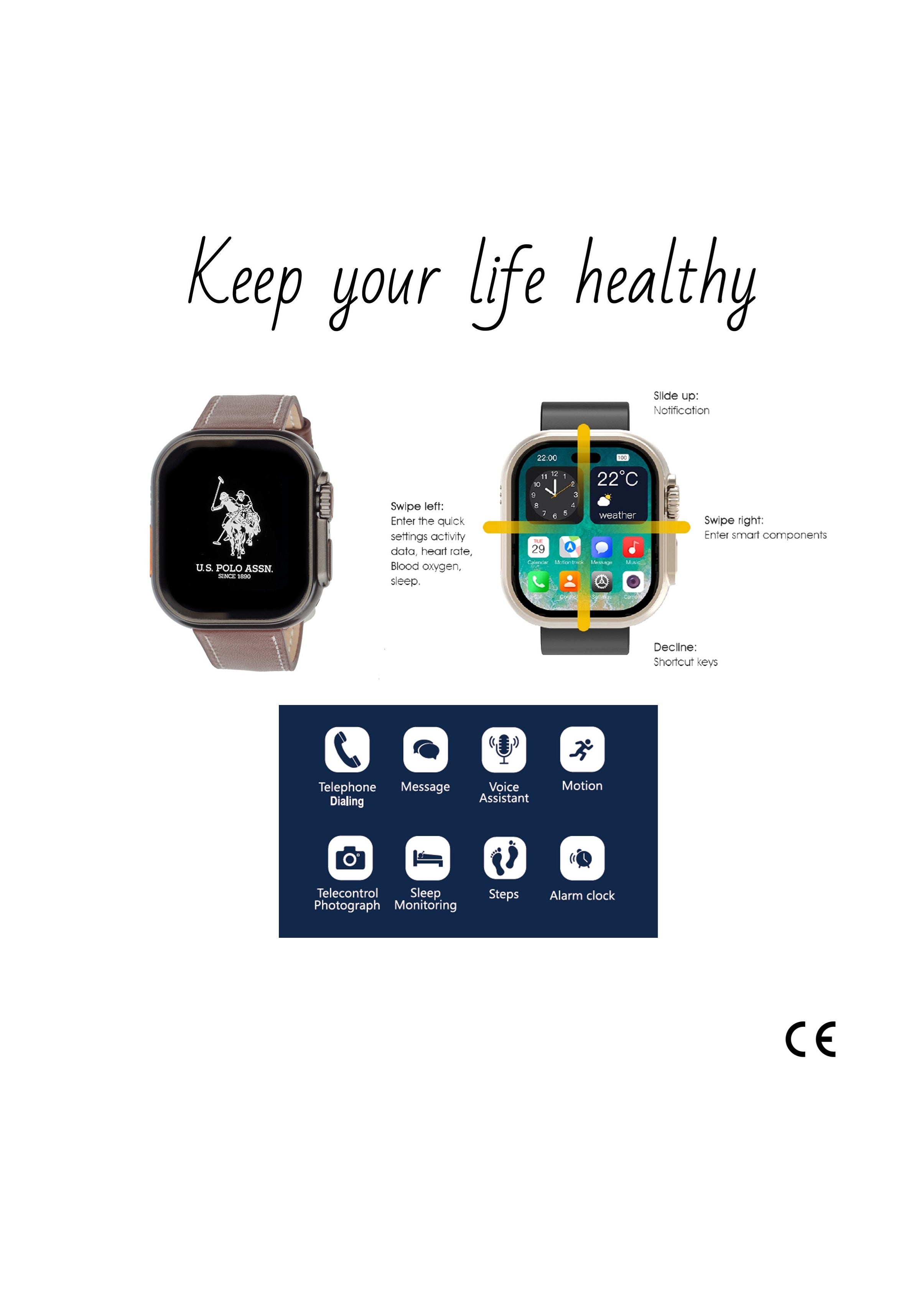 Smartwatch in pelle