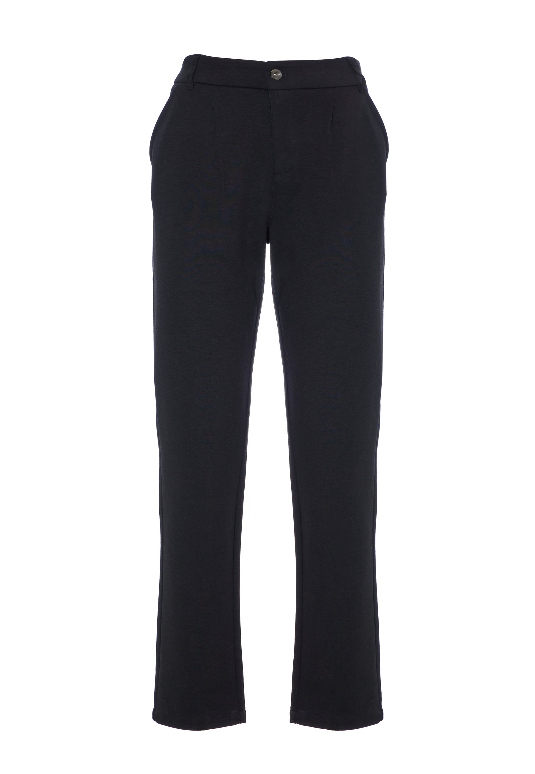 Pantalone chino in cotone interlock