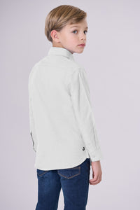 Camicia da bambino in cotone oxford