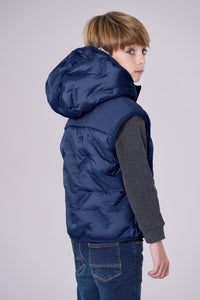 Gilet in nylon puff