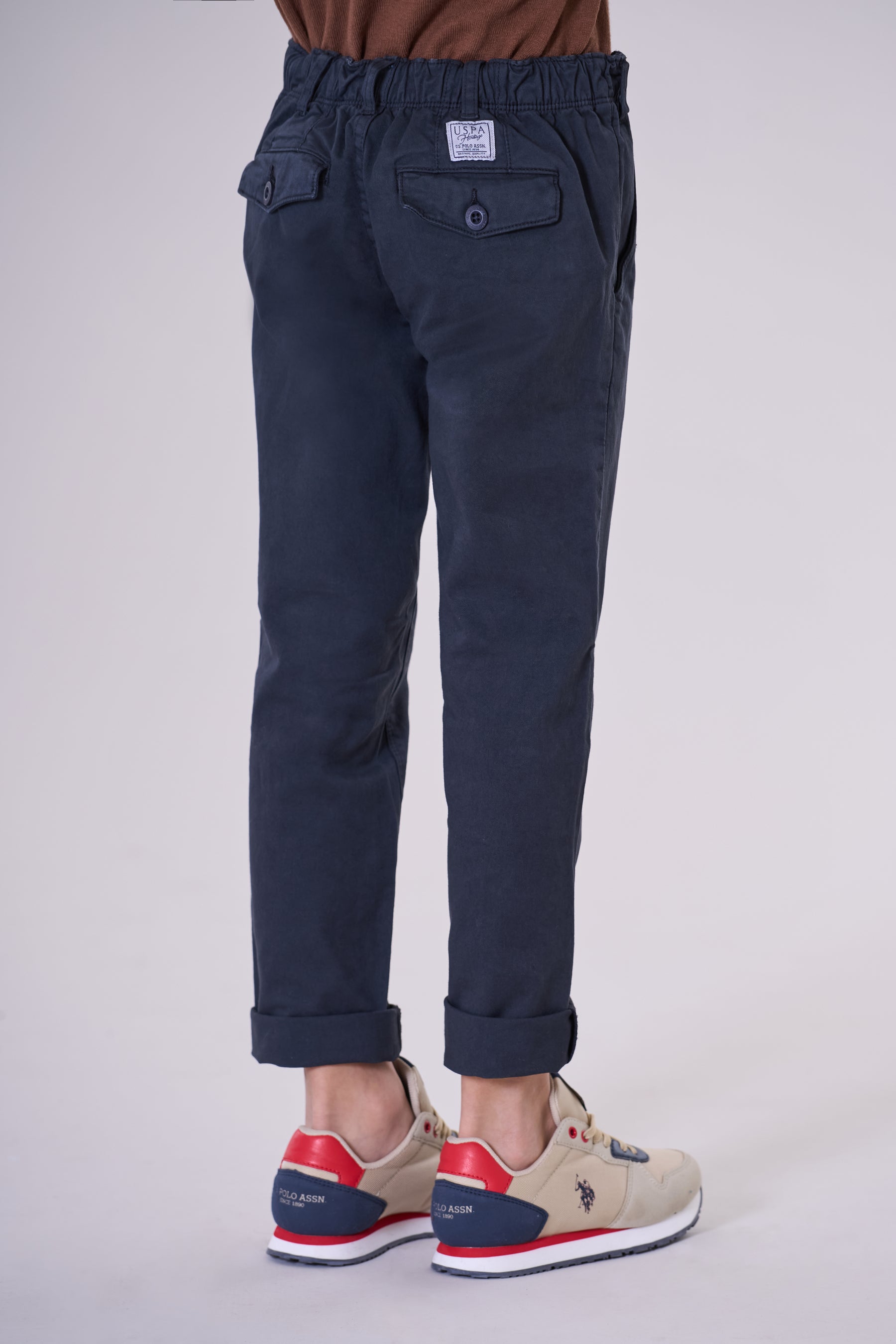 Pantalone chino cotone twill