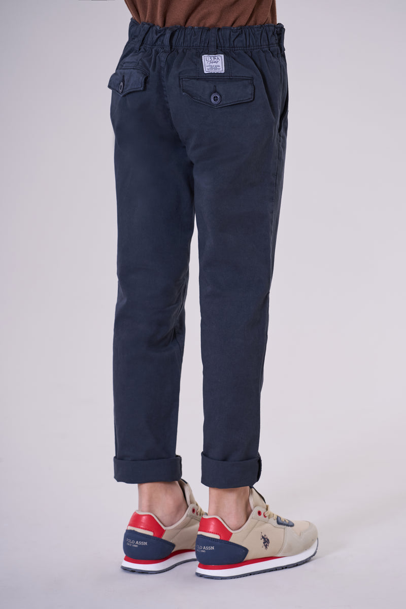 Pantalone chino cotone twill