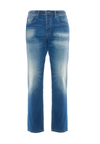 Pantalone denim in cotone stretch cinque tasche