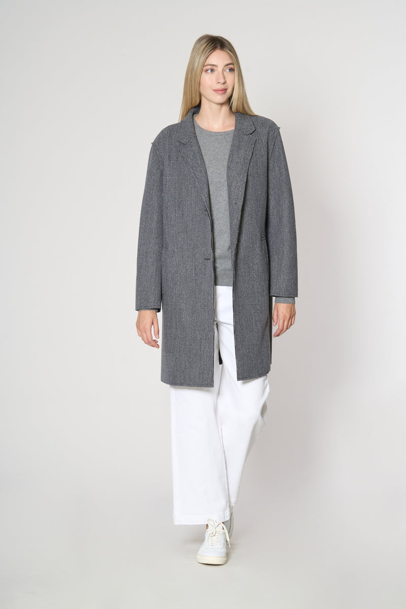 Cappotto in maglia morbida