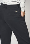 Pantalone chino in cotone interlock