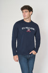 T-shirt maniche lunghe con stampa U.S. Polo Assn.