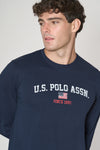 T-shirt maniche lunghe con stampa U.S. Polo Assn.