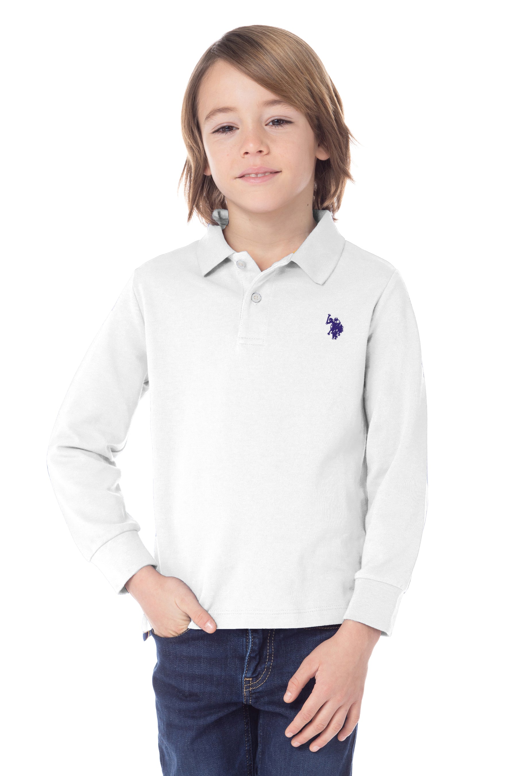 Polo maniche clearance lunghe bambino