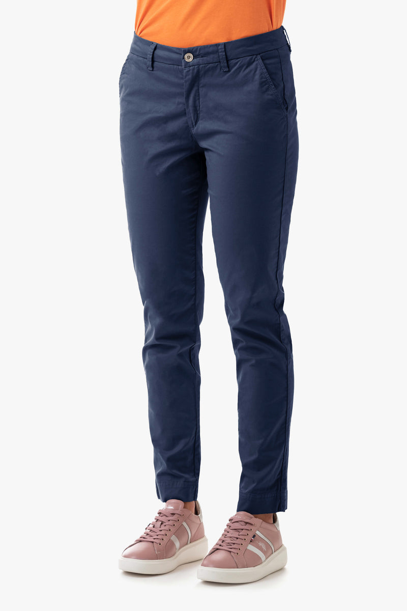 Pantaloni in cotone stretch U.S. Polo Assn.